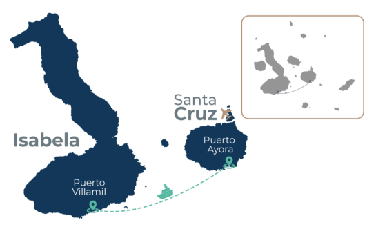 Santa-Cruz to Isabela